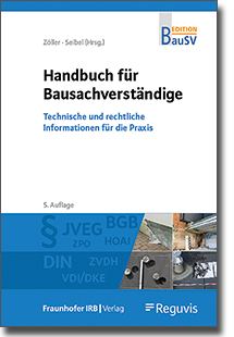 Cover Handbuch für Bausachverständige 5. Auflage