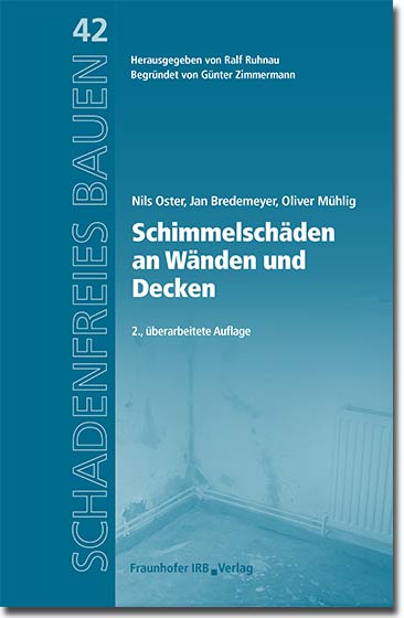 Cover Fachbuch »Schimmelschäden an Wänden und Decken« 