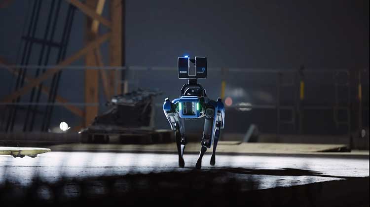 Roboterhund »Spot« digitalisiert Baustellen 